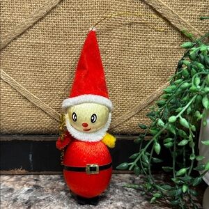 Vintage Santa ornament